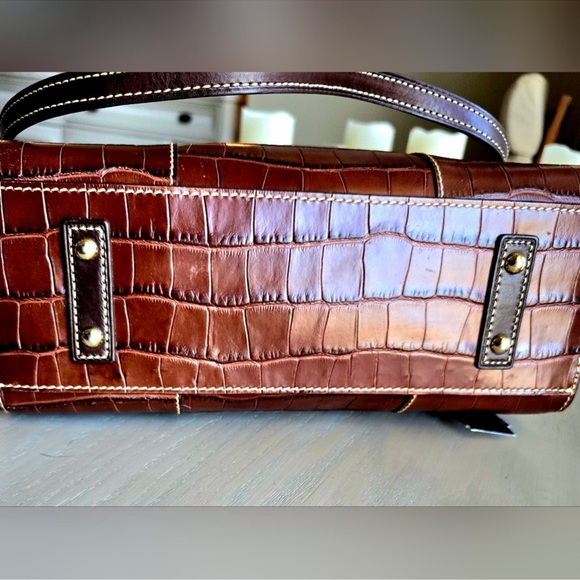 Dooney and Bourke Charlotte Croc Embossed Tote NWT - Picture 5 of 15